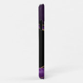 モノグラム名紫アゲート金ゴールドブラッモダンク Case-Mate iPhoneケース (裏面/右)