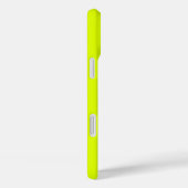 モノグラム名蛍光チャートレユイエローネオン Case-Mate iPhoneケース (裏面 / 右)