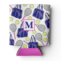 モノグラム名門私立校風のテニス海軍