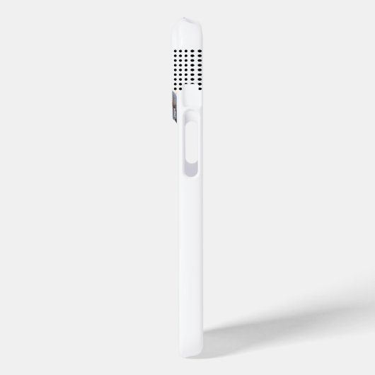 モノグラム名3フォトコラージュトレンディー モダン Case-Mate iPhoneケース (裏面 / 左)