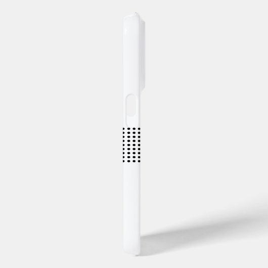 モノグラム名3フォトコラージュトレンディー モダン Case-Mate iPhoneケース (裏面 / 右)