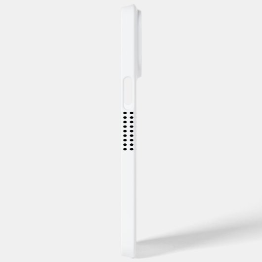 モノグラム名3フォトコラージュトレンディー モダン Case-Mate iPhoneケース (裏面 / 右)