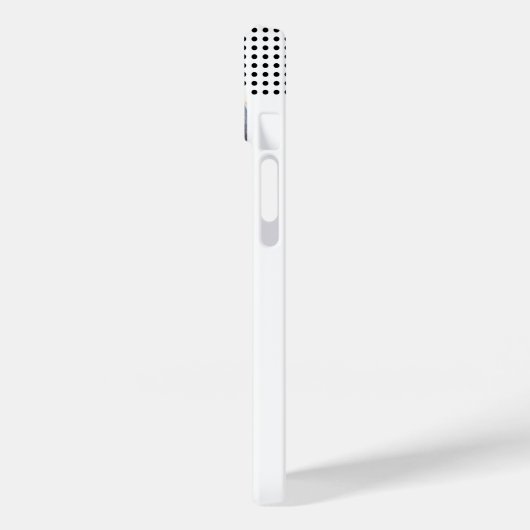 モノグラム名3フォトコラージュトレンディー モダン Case-Mate iPhoneケース (裏面 / 左)