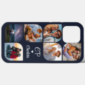 モノグラム名6フォトモダントレンディーシンプル Case-Mate iPhoneケース (裏面 (横))