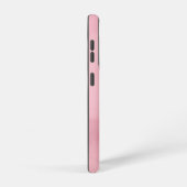 モノグラム名 ピンク 抽象 エレガント ミニマル SAMSUNG GALAXYケース (右側面)