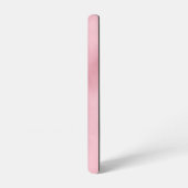 モノグラム名 ピンク 抽象 エレガント ミニマル SAMSUNG GALAXYケース (左側面)