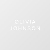 モノグラム名 | ミニマモダンリスト ウィンドウサイン (シート)