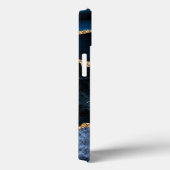 モノグラム名Agate Navy Blue金ゴールドiPhoneケース Case-Mate iPhoneケース (裏面 / 右)