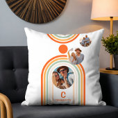 モノグラム名Boho Arch写真数々のトレンディーガーリー クッション