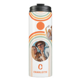 モノグラム名Boho Arch写真数々のトレンディーガーリー タンブラー