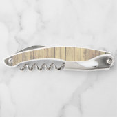 モノグラム国素朴スクリプト名パーソナライズされた ソムリエナイフ (裏面)