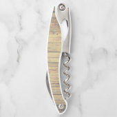 モノグラム国素朴スクリプト名パーソナライズされた ソムリエナイフ (裏面)