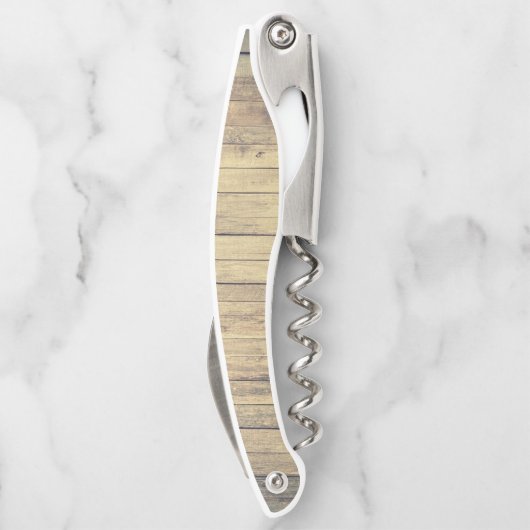 モノグラム国素朴スクリプト名パーソナライズされた ソムリエナイフ (裏面)