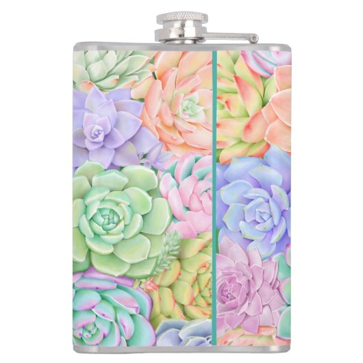 モノグラム多糖ウォーターカラーパカラフルステル フラスク (裏面)