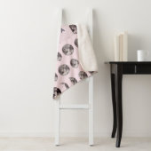 モノグラム夢お洒落の月の位相ギフト シェルパブランケット (インサイチュ)