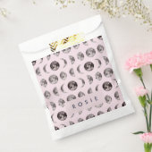 モノグラム夢お洒落の月の位相ギフト フェイバーバッグ (封をした状態)