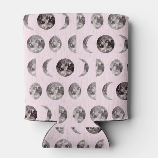 モノグラム夢お洒落の月の位相ギフト 缶クーラー (裏面)