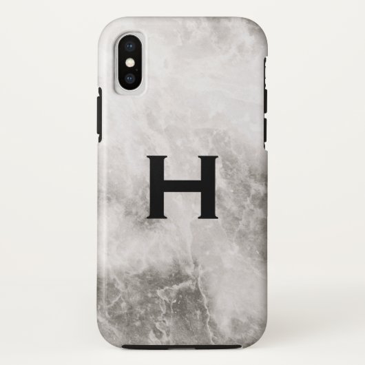 モノグラム大理石の背景 Case-Mate iPhoneケース (裏面)