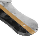 モノグラム大理石切削ボーパーソナライズされたド カッティングボード (角)