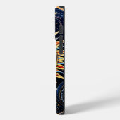 モノグラム天測太陽のシステムショーケース Case-Mate iPhoneケース (裏面 / 左)