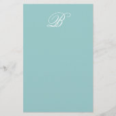 モノグラム定常 便箋 (正面)