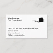 モノグラム実在エステート名刺スタイル 名刺 (裏面)