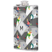 モノグラム室内揺動 フラスク (左)