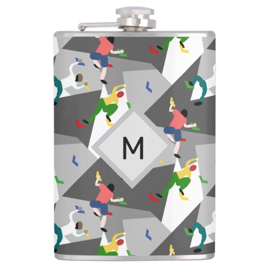 モノグラム室内揺動 フラスク (正面)