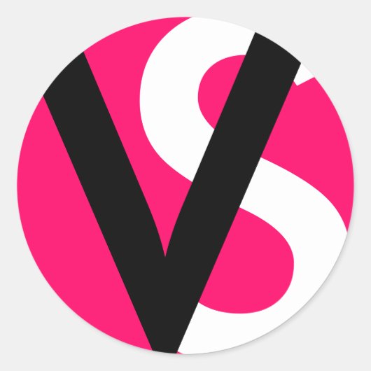 モノグラム封筒用シールシール ラウンドシール (正面)