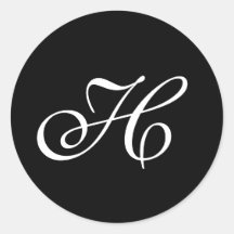 モノグラム封筒用シール