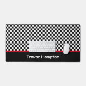 モノグラム市松模様にデスクマット デスクマット (キーボード&マウス)