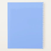 モノグラム帆船海シービュー8.5x11プランナー プランナー手帳 (裏面)