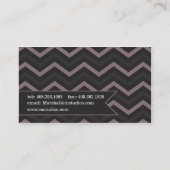 モノグラム帯 名刺 (裏面)