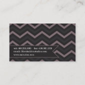 モノグラム帯 名刺 (裏面)