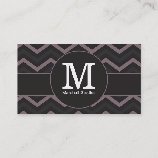 モノグラム帯 名刺 (正面)