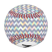 モノグラム幾何学模様 野球ボール (裏面)