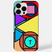 モノグラム幾何学模様 Case-Mate iPhoneケース (裏面)