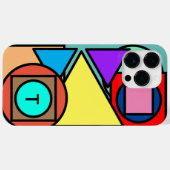 モノグラム幾何学模様 Case-Mate iPhoneケース (裏面 (横))