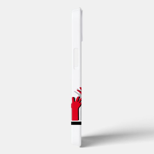 モノグラム感動的より上に上昇する Case-Mate iPhoneケース (裏面 / 右)