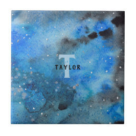 モノグラム抽象芸術アート タイル