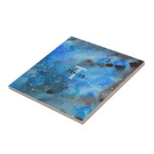 モノグラム抽象芸術アート タイル (側面)