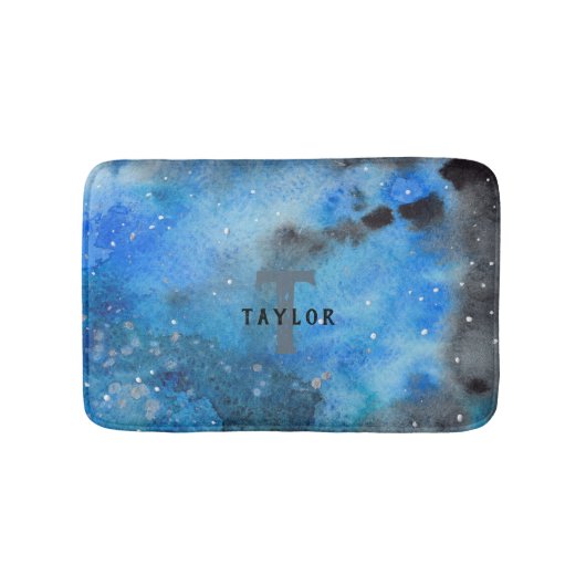 モノグラム抽象芸術アート バスマット (正面)