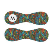 モノグラム抽象芸術民族の壁紙 野球ボール (パネル)