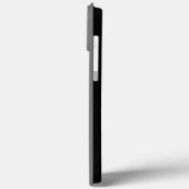 モノグラム携帯電話ケースHAMbyWG – ブラック&グレー Case-Mate iPhoneケース (裏面 / 左)