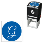 モノグラム文字スクリプトセリフフォント文字自己手書き セルフインキングスタンプ (インサイチュ)