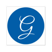 モノグラム文字スクリプトセリフフォント文字自己手書き セルフインキングスタンプ (デザイン)