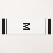 モノグラム文字 ヨガマット (正面(横))