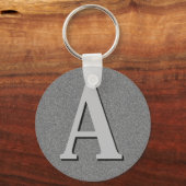 モノグラム文字A キーホルダー (正面)