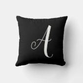 モノグラム文字A クッション (裏面)