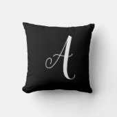 モノグラム文字A クッション (正面)